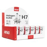 H7 halogen bulb set 12V 55W UV filter (E8) 30pcs. AMIO-04399
