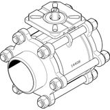 VZBA-3"-WW-63-T-22-F0710-V4V4T Ball valve