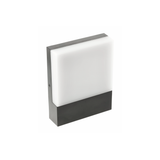 LED facade luminaire SARO, 9 W, 900 lm, IP54, 4000K, black