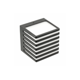 LED facade luminaire SIROLO, 10 W, 1000 lm, IP54, 4000K, black