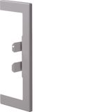 Wall cover plate for BR 68x170mm lid 80mm of sheet steel in light grey