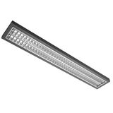 MODUS AREL6000, 2x LED, 1545mm,  bright AL louvre , pendant direct/indirect, LED 830, NONSELV 350mA not dimable