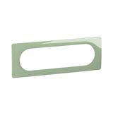 PLATE 3G LARGE CELADON GREEN