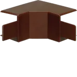 Inner corner halogen-free for cable duct LF 40x40mm brown