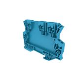 Mounting rail housing, OMNIMATE Housing - TERMINALBOX  blue, Housing base part, Width: 6 mm