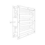 QBK VCD POWER 630 (SERRANDA+COMANDO)