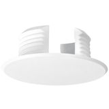 Conc. construction plug-in cover Ø 35 mm Break-out opening for a cable