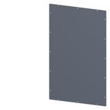 SIVACON, roof, closed, IP55, W: 600 mm, D: 1000 mm, zinc-plated