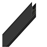 48V H-TRACK 3000MM BLACK