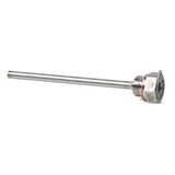 WZT-S150 - Protection pocket G 0.5 B", stainless steel, with threaded hole G 0.25", L = 150 mm