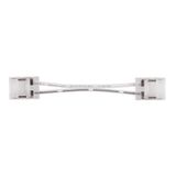 Flexible connector of two single-color LED strips, width 10 mm, 2 pins