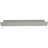 XLSPL1F8 Plinth, front plate for HxW 100 x 800mm, grey