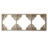 TRIPLE HORIZONTAL FRAME PLATINUM