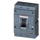 Circuit breaker 3VA6 UL frame 800 breaking capacity class H 65 kA @ 480 V 3-pole