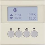 Blind time switch, display, S.1, white glossy