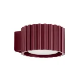Wall lamp AURA burgundy Gx53