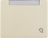 Intermediate ring hinged cover, flat, lab. field, arsys, white glossy