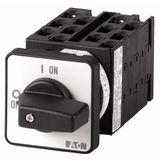 T0-6-15877/E Reversing star-delta switches, T0, 20 A, flush mounting, 6 contact unit(s), Contacts: 12, 60 °, maintained, With 0 (Off) position, D-Y-0-Y-D, SOND 28,