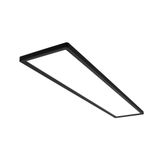 LED Panel, black, 1xLED-Board/36W/4800lm 4000K, on/off, IP20