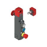 NG series safety switch with lock and integrated control devices, with actuator