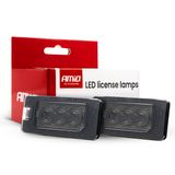 LED license plate lamps CLP02 HP SMOKED BMW AMIO-04539