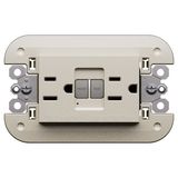 L.NOW - DUPLEX SOCKET GFC6 15A CHAMPAGNE
