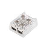 Connection screw connector of single-color LED strips 10 mm wide