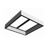 Frame for surface installation, modul 600,  height 100mm, white