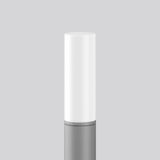 MEGA TUBE, 18 W, 1800 lm, 840, silver, on/off Bollards, D 156 H 1800