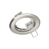 Spot luminaire housing PARMA III, IP20, stainless steel