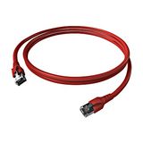 Patchcord RJ45 shielded Cat.6a 10GB, LS0H, red,  7.0m