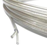 PVC Cable FLAT 2C Transparent 200m Roll