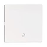 Rocker S 55 with symbol bell, white