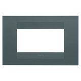 GEO PLATE - IN PAINTED TECHNOPOLYMER - 4 MODULES - TEAL - CHORUSMART