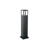 FAGERNES BOLLARD MUSTA 2700K PIR SENSOR