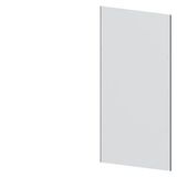 SIVACON side panel/rear panel, closed, IP40, H: 2200 mm, W: 1000 mm, RAL 7035