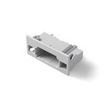 NK3P.G | Panel mounting adapter 3p panel mounting adapter grey