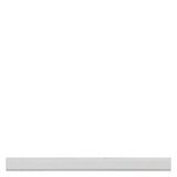 Labeling plate, flat, width: 8.2 mm, snap-on mounting, white, 6 mm2