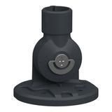 Plastic foldable bracket in grey