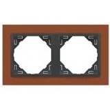 DOUBLE FRAME INTENSE ORANGE/GRAY