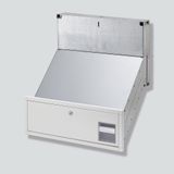 GU CL BD3A 01 B-0 Pass-through letterbox for wall installation Siedle Classic