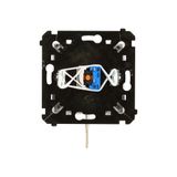 SC/APC double fiber optic sockets - SC/APC single fiber optic socket, (module), Simon 24, IP20, graphite mat