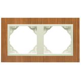 DOUBLE FRAME CHERRY-TREE/PEARL