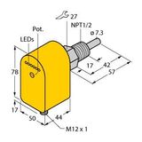 Flow Monitoring Immersion Sensor with Integrated Processor   FCS-N1/2A4P-AP8X-H1141