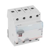 Residual Current Circuit Breaker TX3 4P 25A 300mA Type A