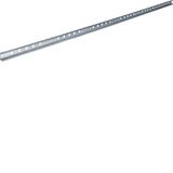 DIN rail, universN, 6 fields, 10pcs