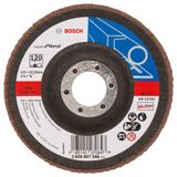Flap disc X551, Expert for Metal D= 115 mm; G= 120, angled
