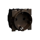 L.NOW - GERMAN SOCKET 2P+T BRONZE