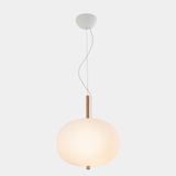 Pendant Ilargi Ø395 LED 21.4W 1684lm 2700K Light wood