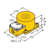 Inductive Sensor With Extended Switching Distance   NI100U-K90SR-VP4X2